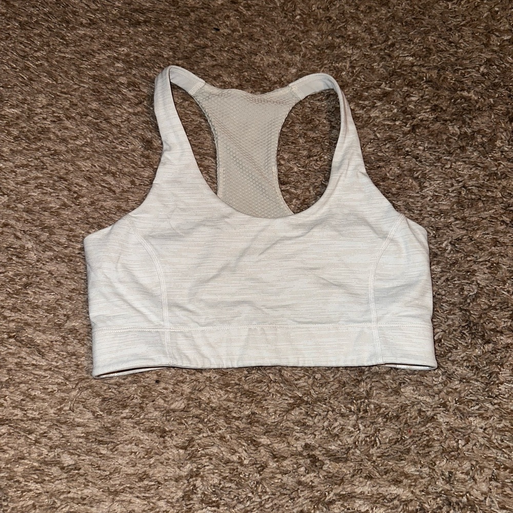 Outdoor Voices Light Gray Sports Bra